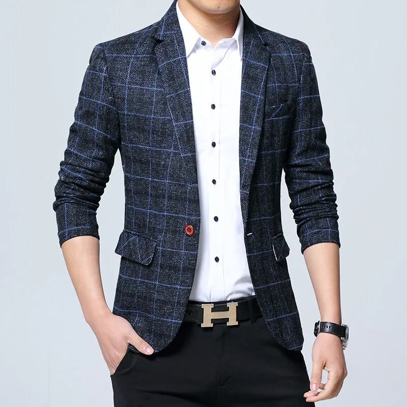 Edoardo | Blazer elegante a quadri