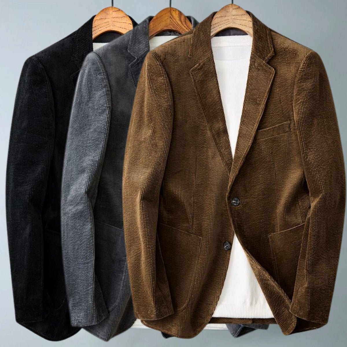 Sebastiano | Blazer smart casual in velluto a coste