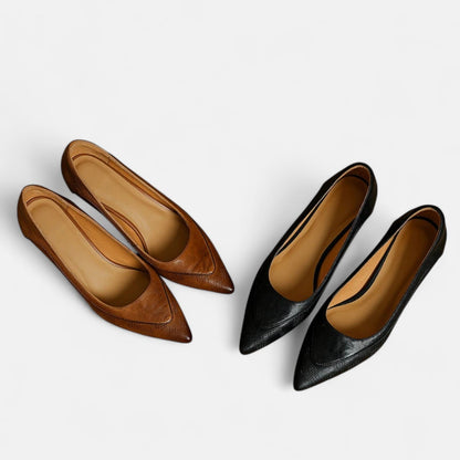 Scarpe con tacco Amara in pelle