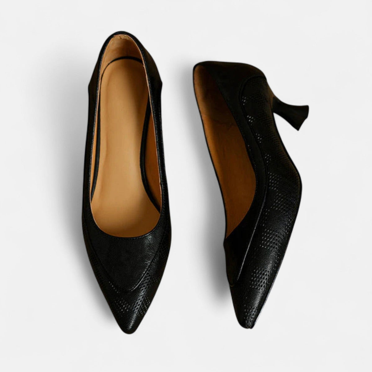 Scarpe con tacco Amara in pelle