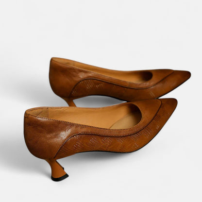Scarpe con tacco Amara in pelle