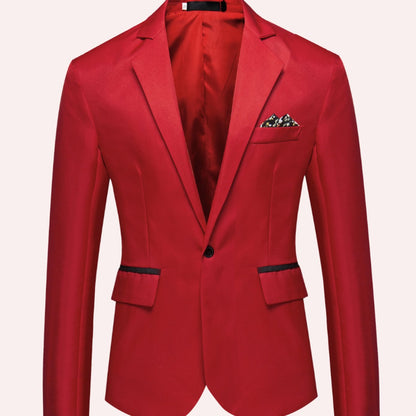 Alberto | Blazer slim fit monopetto con un bottone