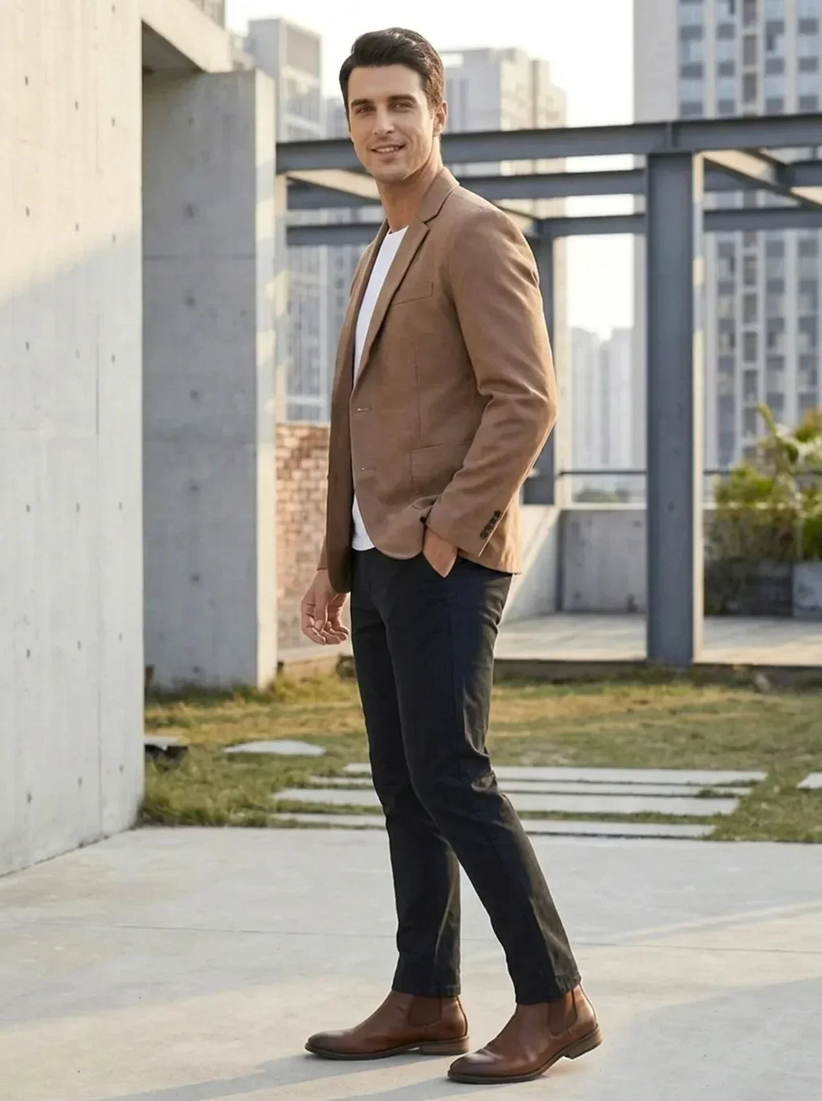 Patrizio | Blazer classico a due bottoni