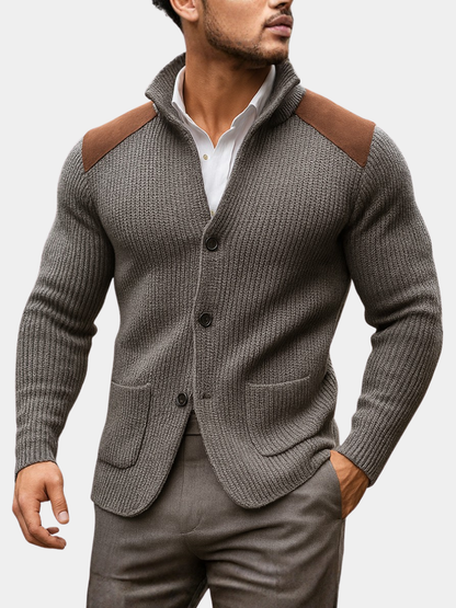 Stefano | Blazer in maglia testurizzata