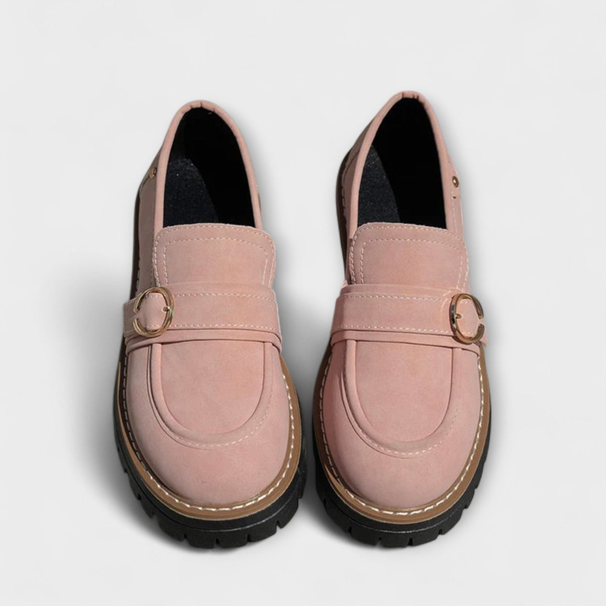 Lora™ | Slip-On Casual con Punta Rotonda