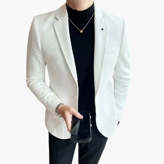 Marcello | Blazer sartoriale in misto lana