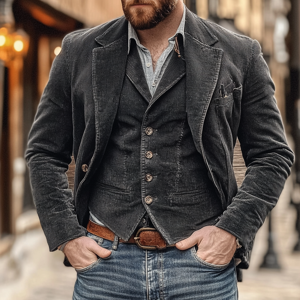 Enrico | Blazer classico con gilet
