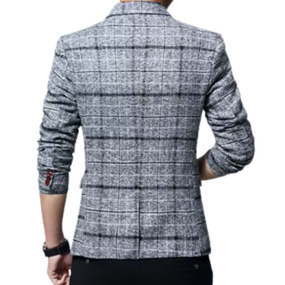 Edoardo | Blazer elegante a quadri