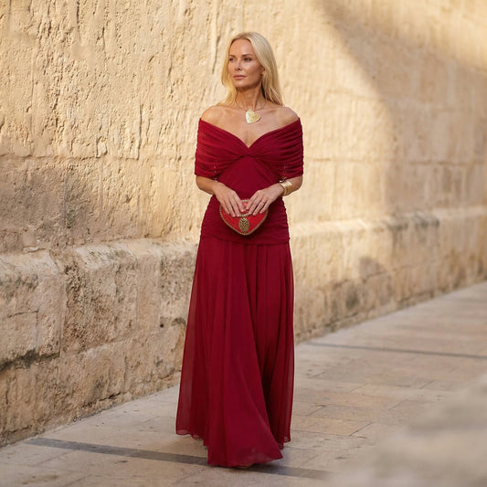 Harper | Elegante Abito Rosso