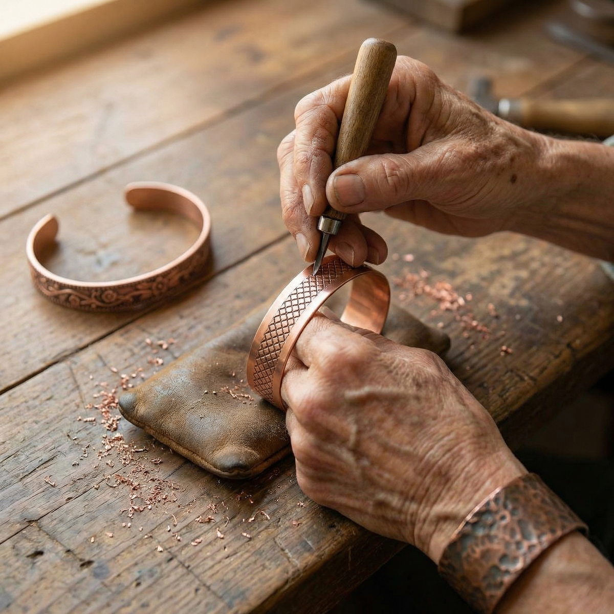 Set in Rame di Gio