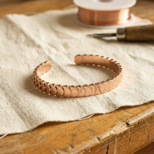 Bracciale in rame delle Maree