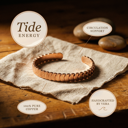 Bracciale in Rame delle Maree di Gio