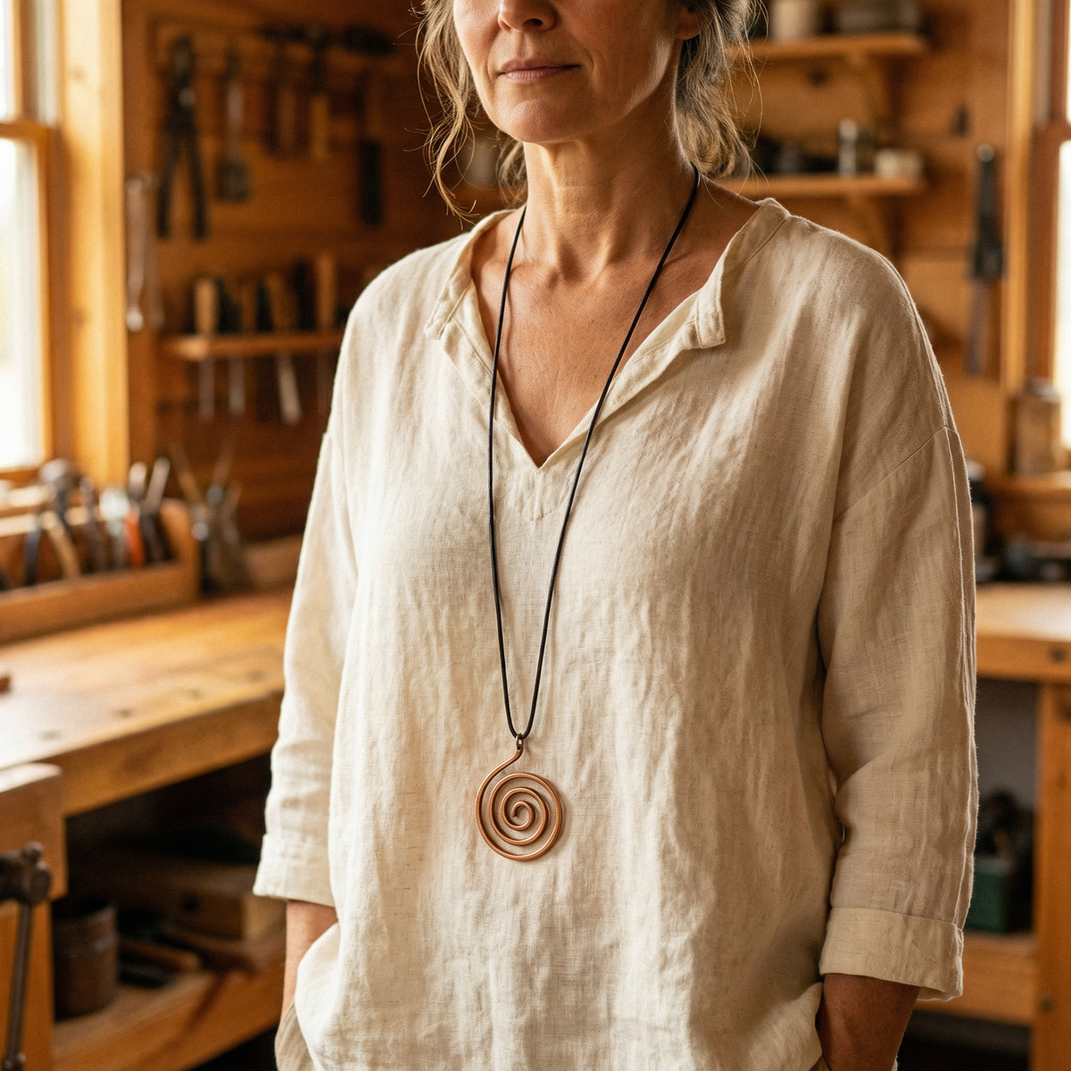Collana in Rame Mesa di Gio