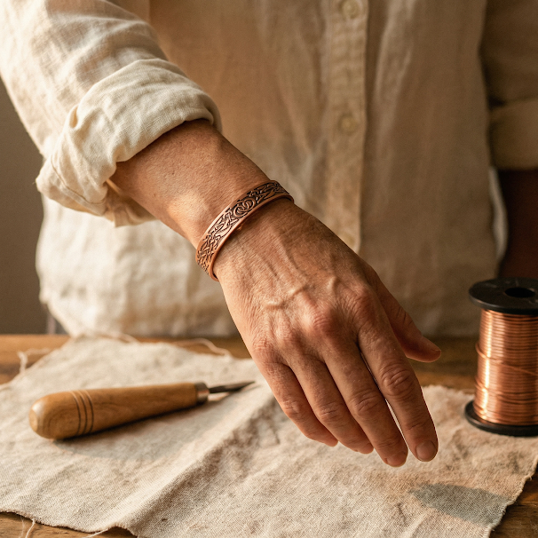 Bracciale in Rame Flow di Gio