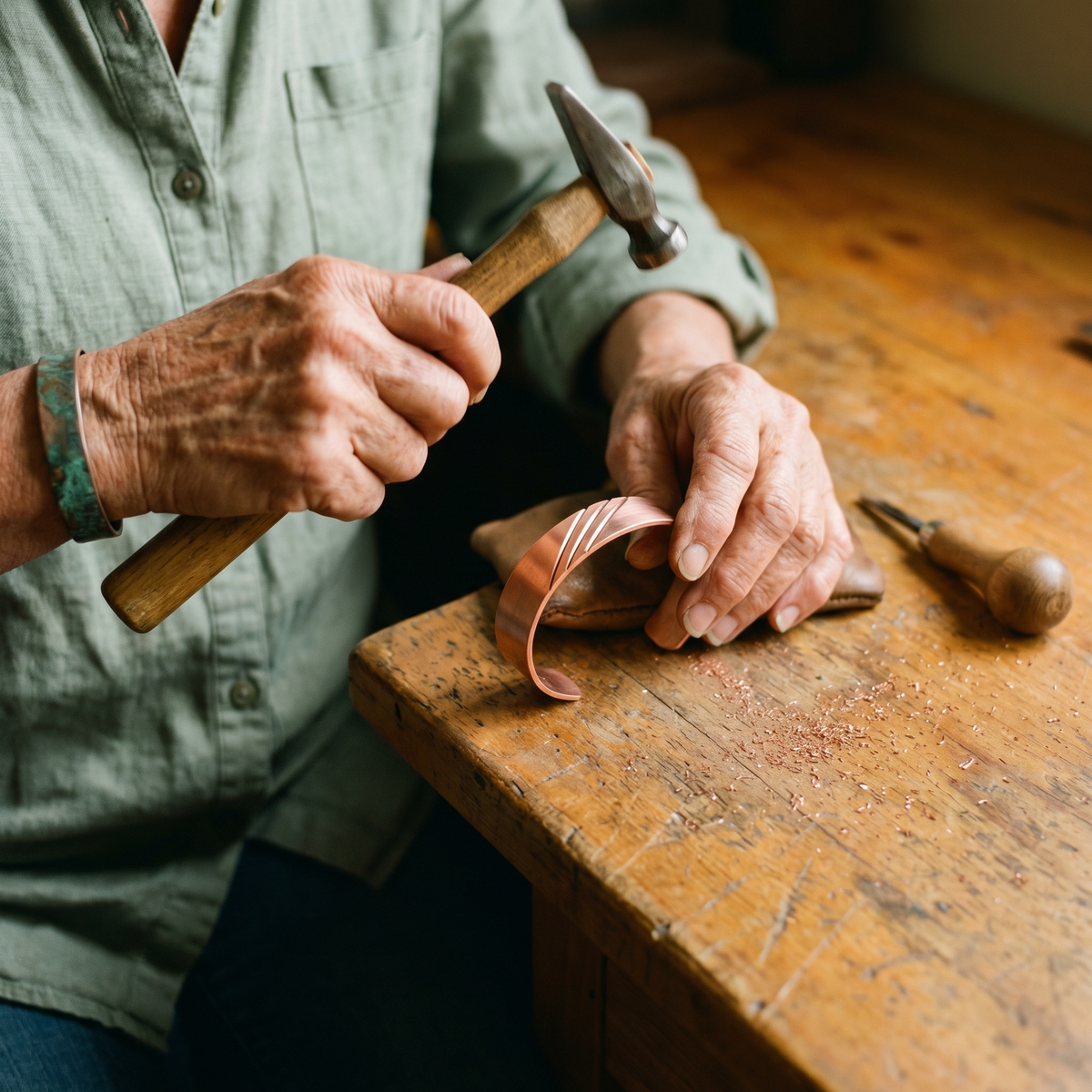 Bracciale in Rame Thorn di Gio