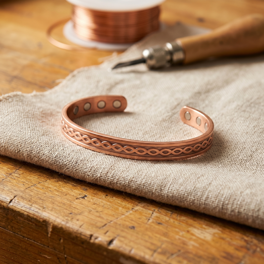 Bracciale in rame Corrente