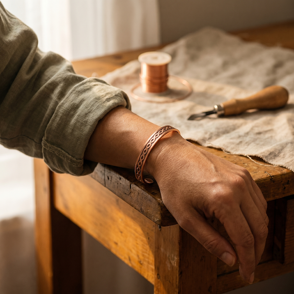 Bracciale in Rame Corrente di Gio