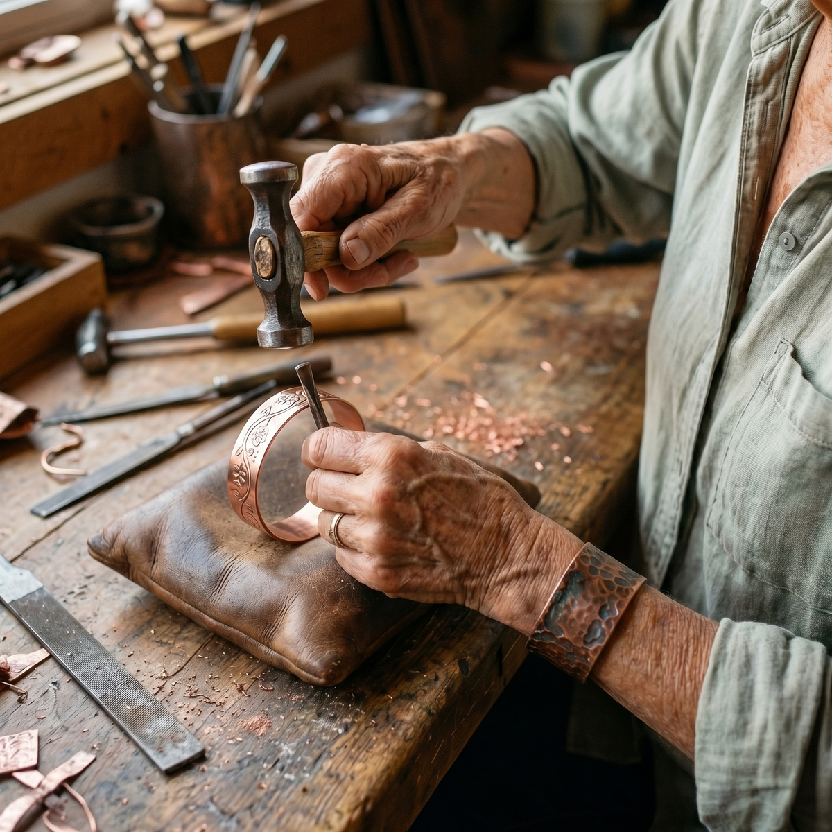 Bracciale in Rame Knell di Gio