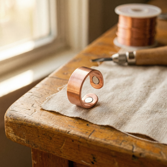 Anello in rame Saldato