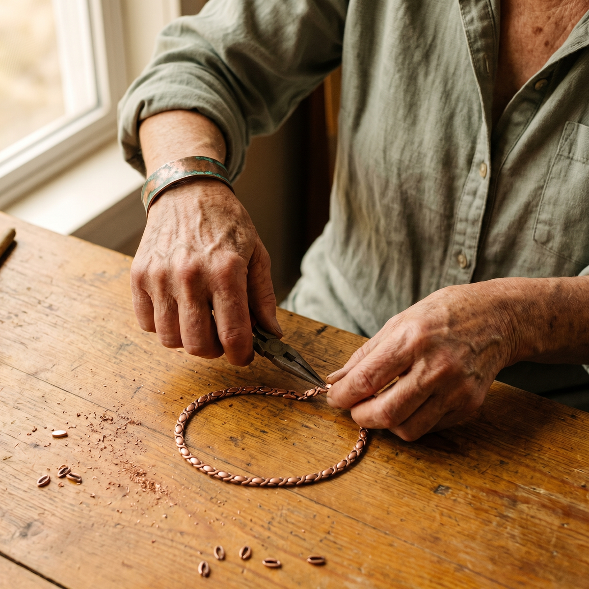 Collana in Rame Cedro di Gio