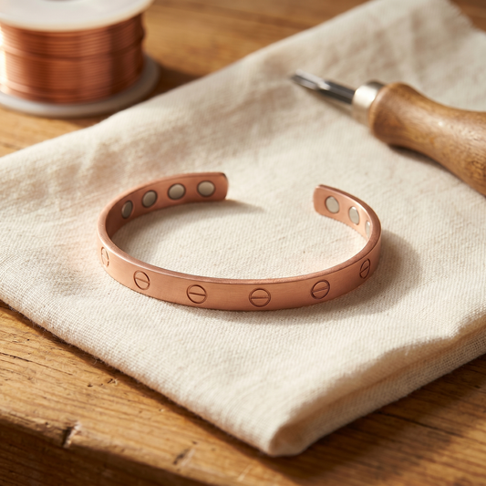 Bracciale in rame Bolt