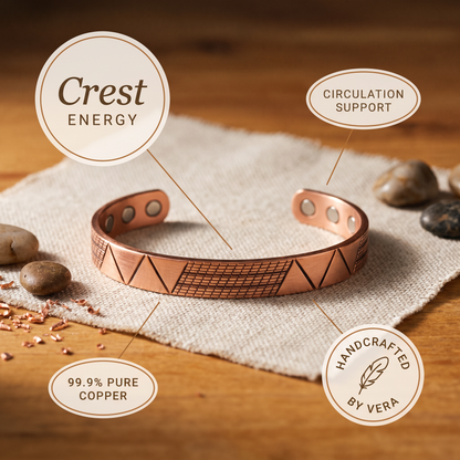 Bracciale in Rame Crest di Gio