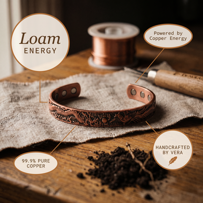 Bracciale in Rame Loam di Gio