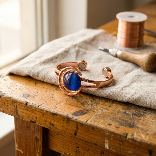 Bracciale in rame Sfera