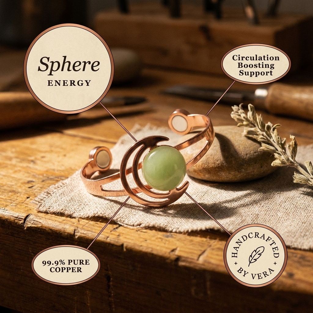 Bracciale in Rame Verde di Gio