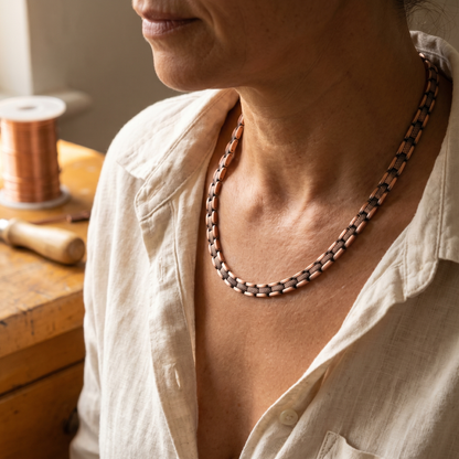 Collana in rame Haze