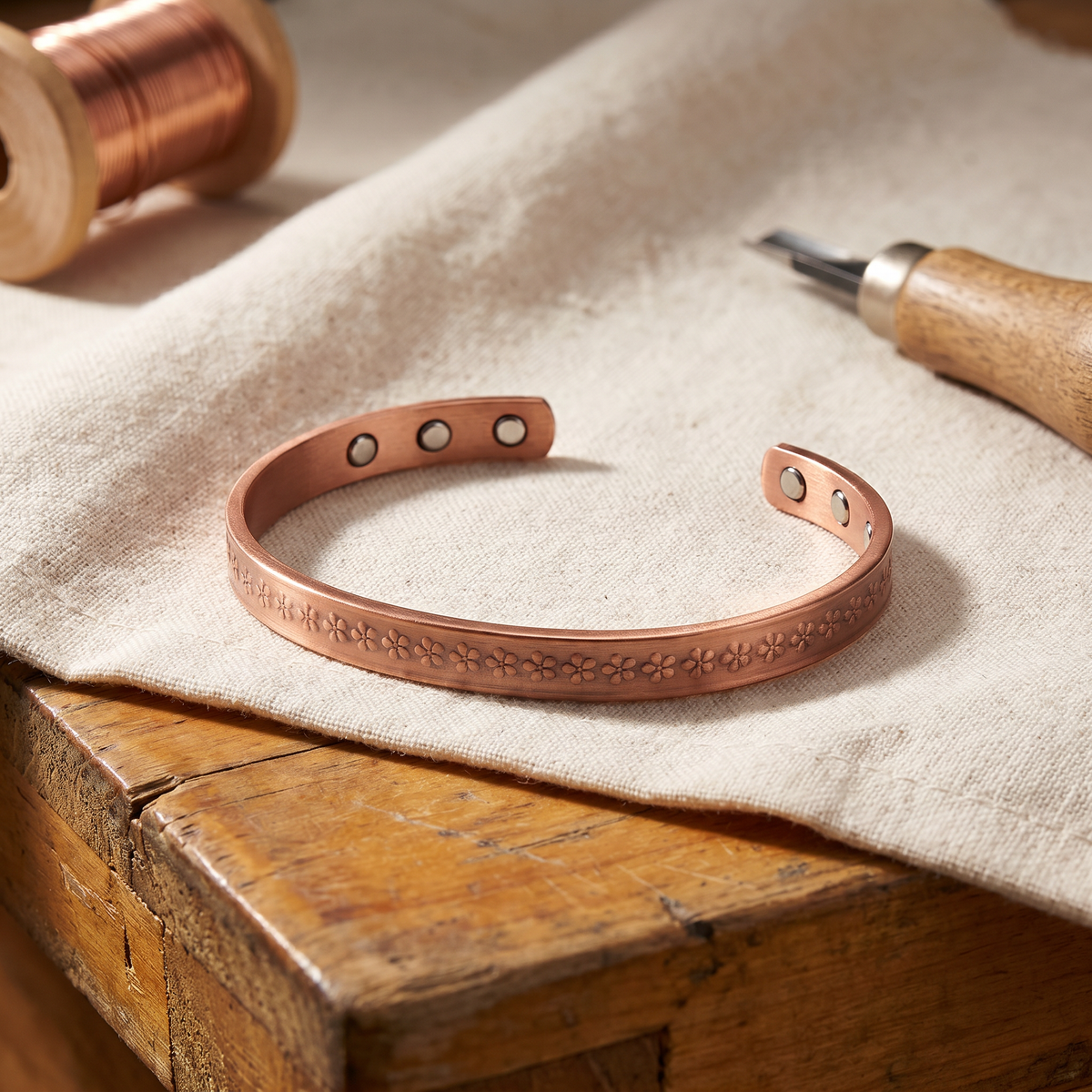 Bracciale in rame, modello 3
