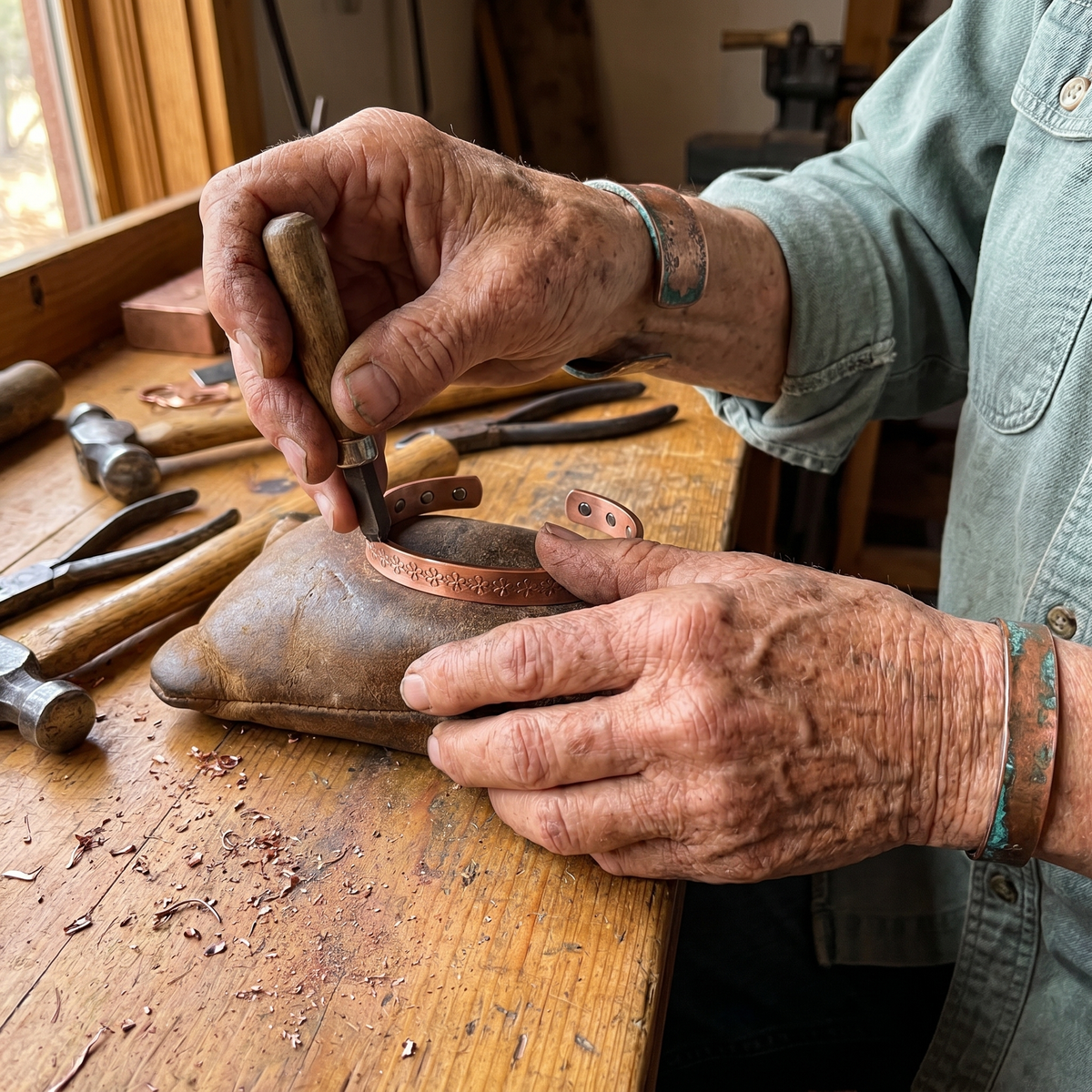 Bracciale in Rame di Gio