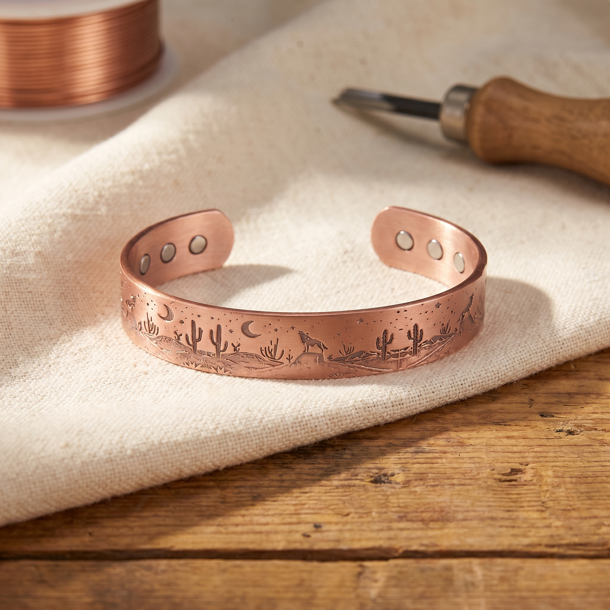 Bracciale in rame Cove