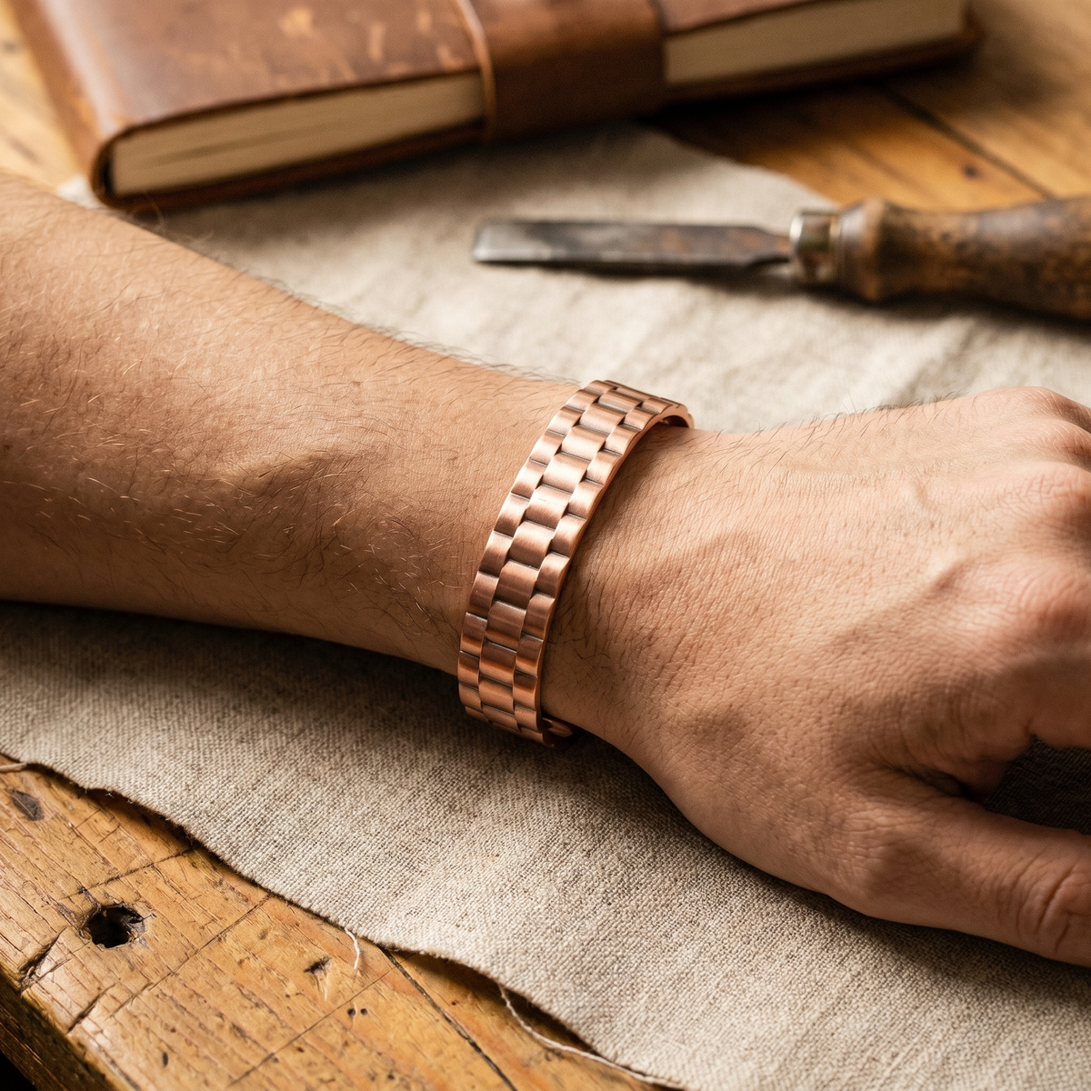 Bracciale da Uomo in Rame di Gio