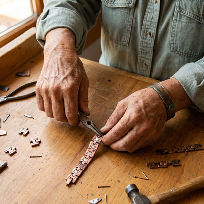 Bracciale da Uomo in Rame Gorse di Gio