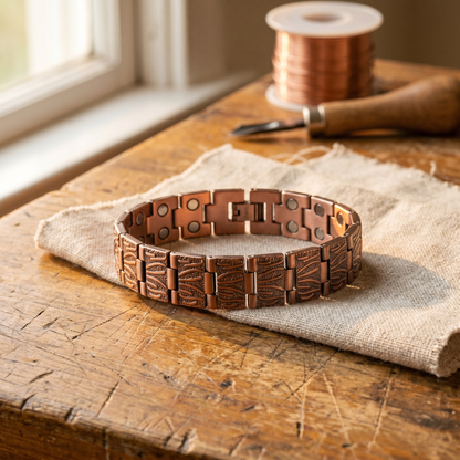 Bracciale in rame da uomo Grit