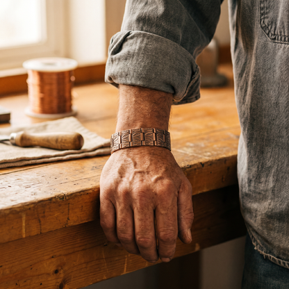 Bracciale in Rame da Uomo Grit di Gio