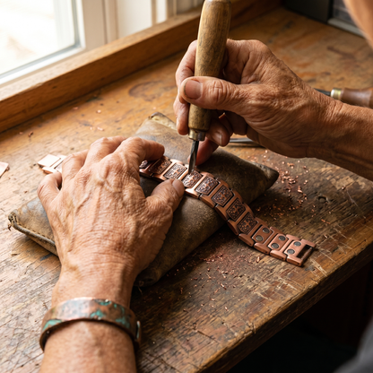 Bracciale in Rame da Uomo Gale di Gio