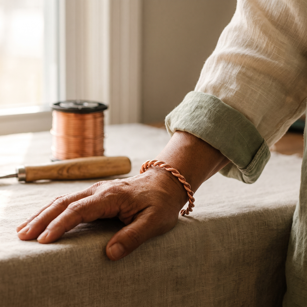 Bracciale in Rame Tensor di Gio