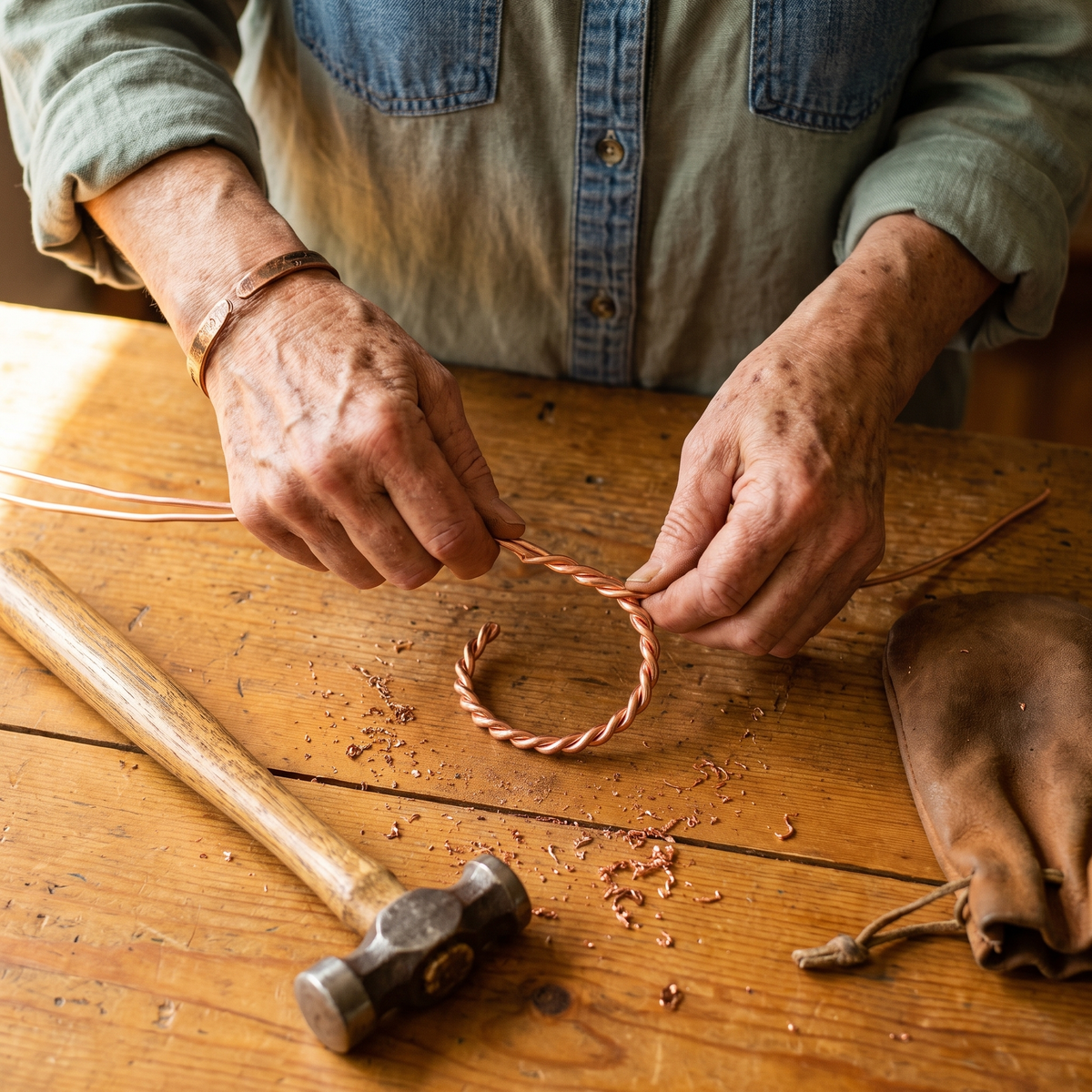 Bracciale in Rame Tensor di Gio