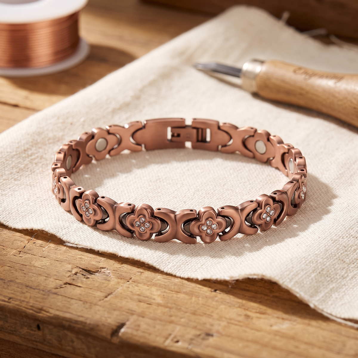Bracciale in rame Keel