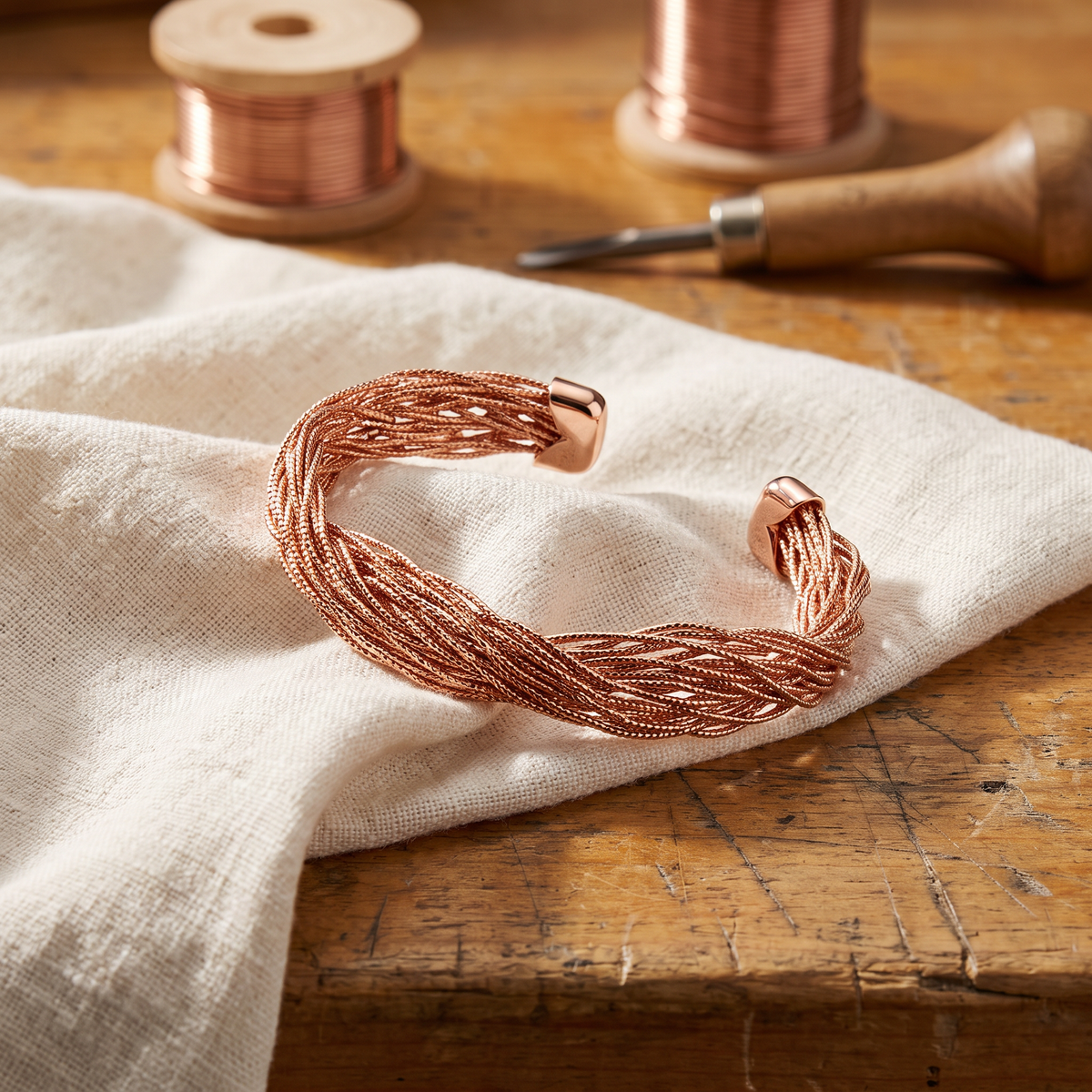 Bracciale in rame Finch