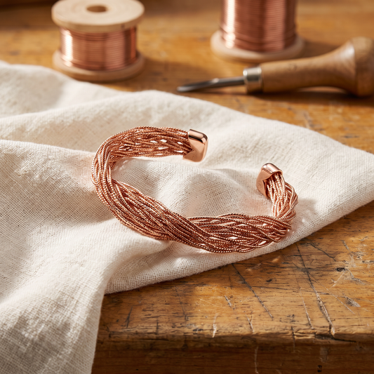 Bracciale in rame Finch