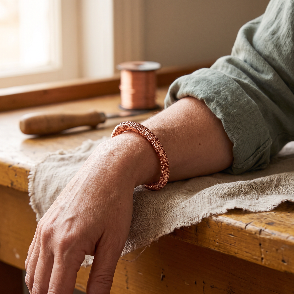 Bracciale in Rame del Fiordo di Gio