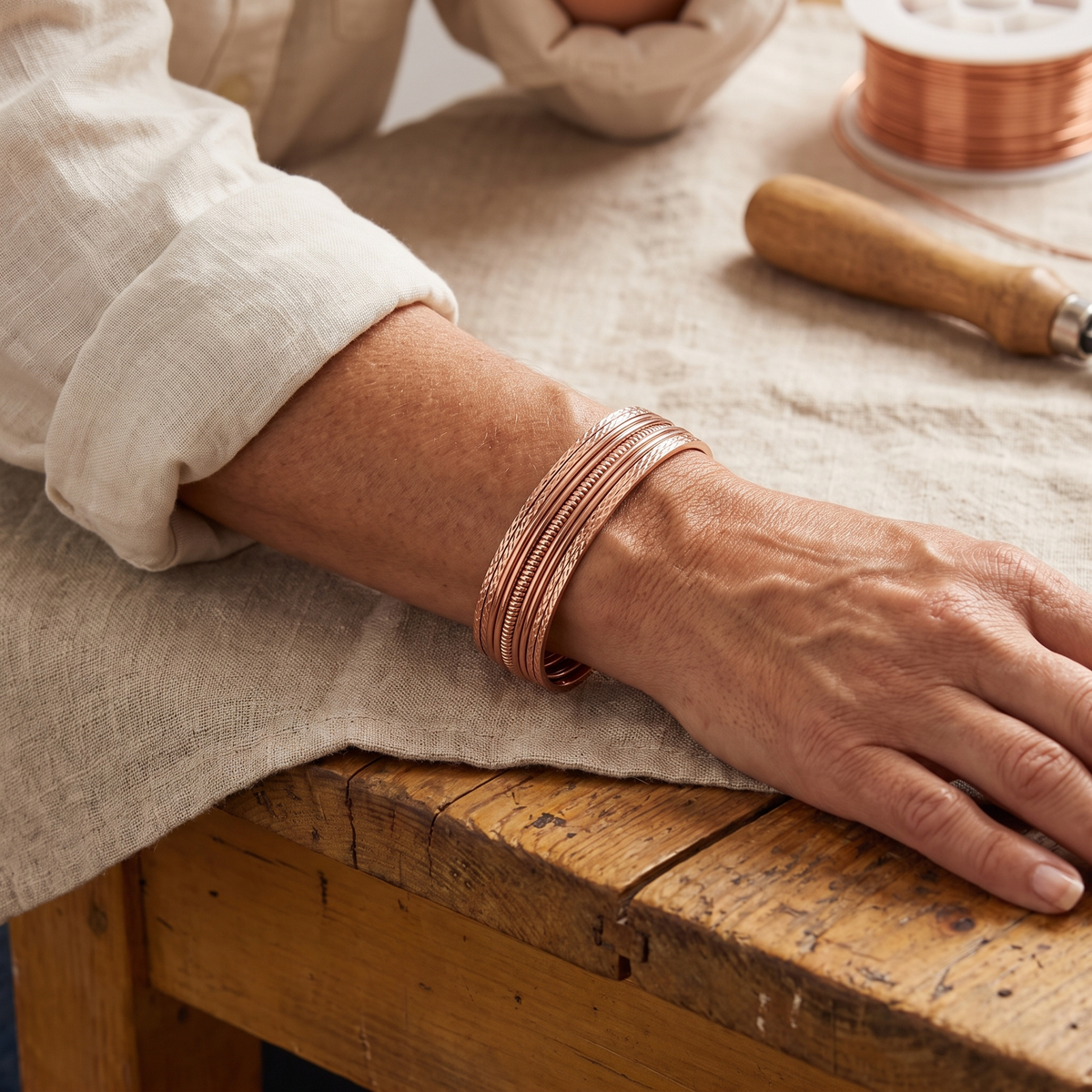 Bracciale in Rame Bracken di Gio