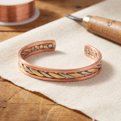 Bracciale in rame Bud
