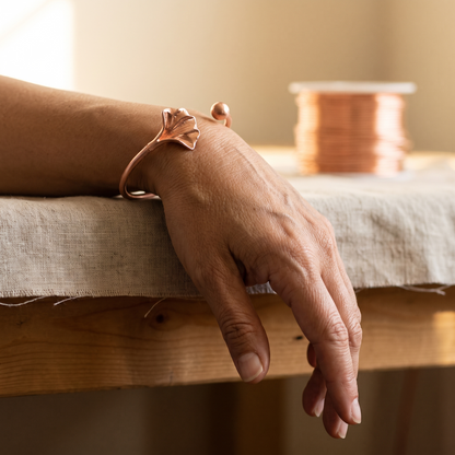 Bracciale in Rame a Conchiglia di Gio