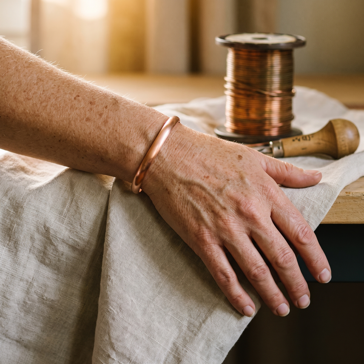 Bracciale in Rame Flow di Gio