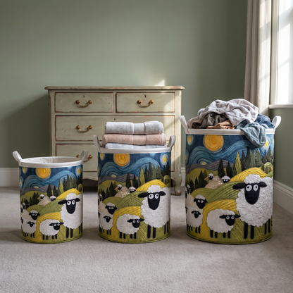 Shila | Cesto della lavanderia Lamb Meadow