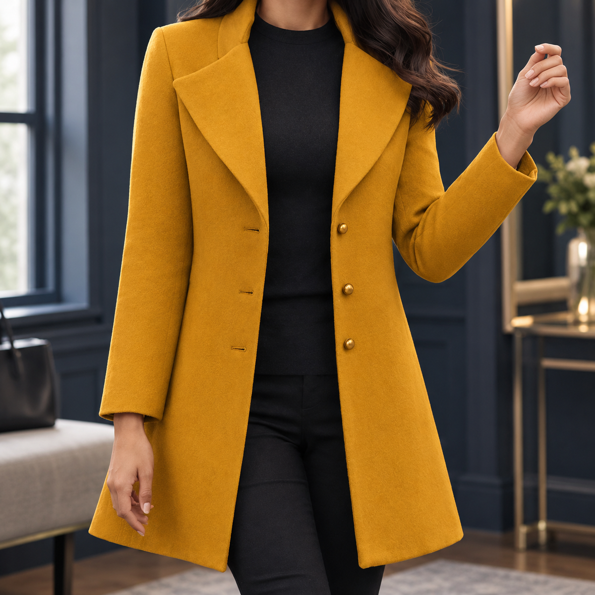 Penelope | Cappotto Sartoriale Monopetto